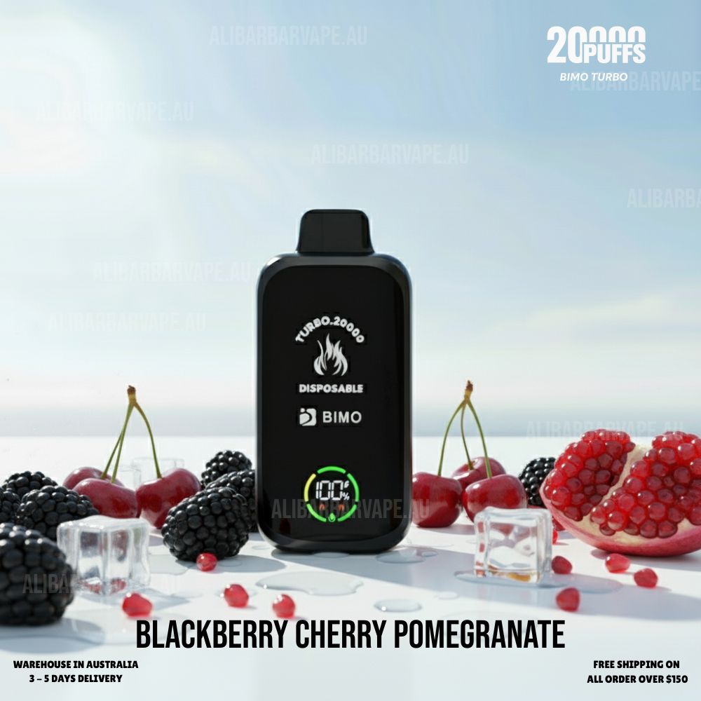 BIMO Turbo 20000 Puffs Blackberry Cherry Pomegranate