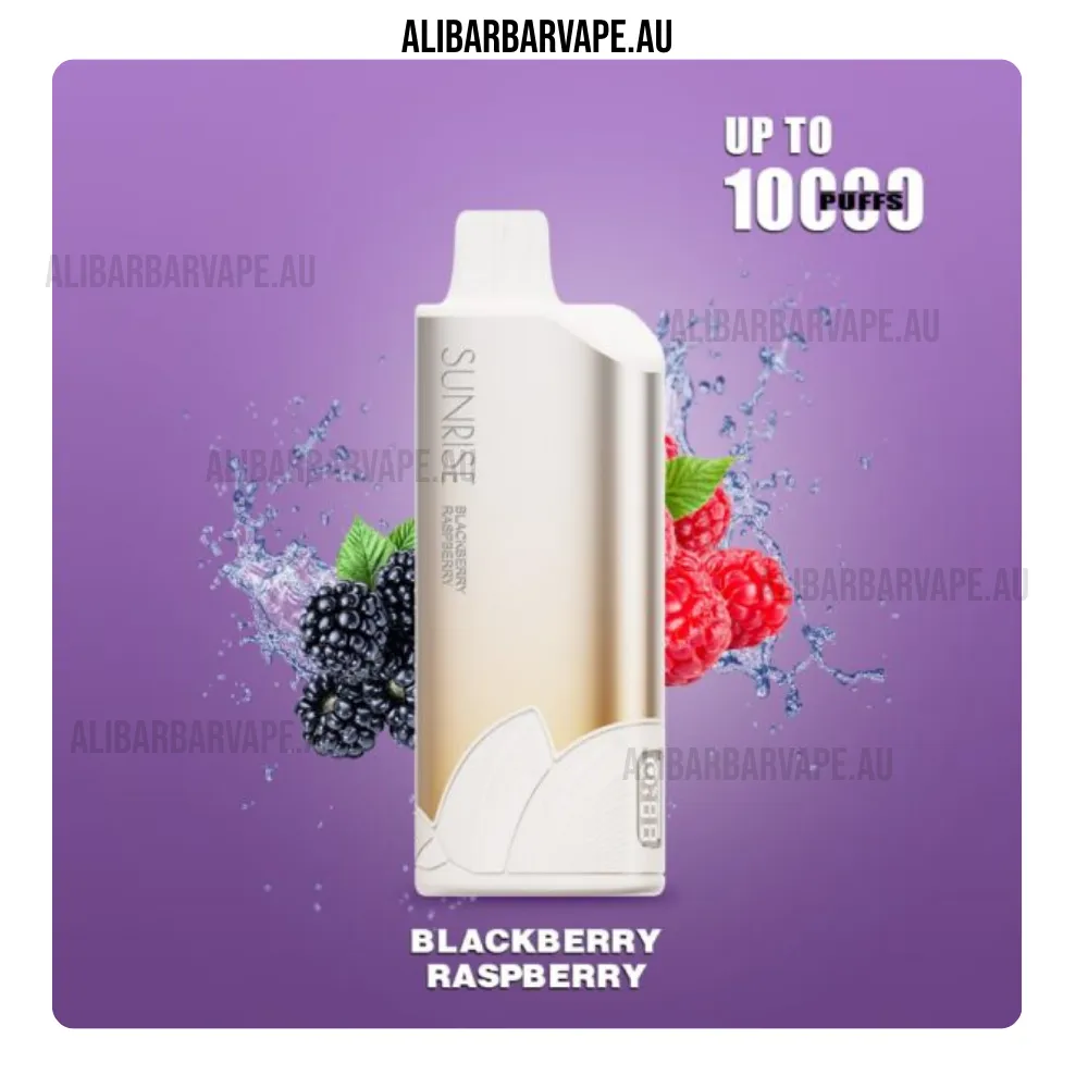 GROO Sunrise 10000 Puffs Blackberry Raspberry