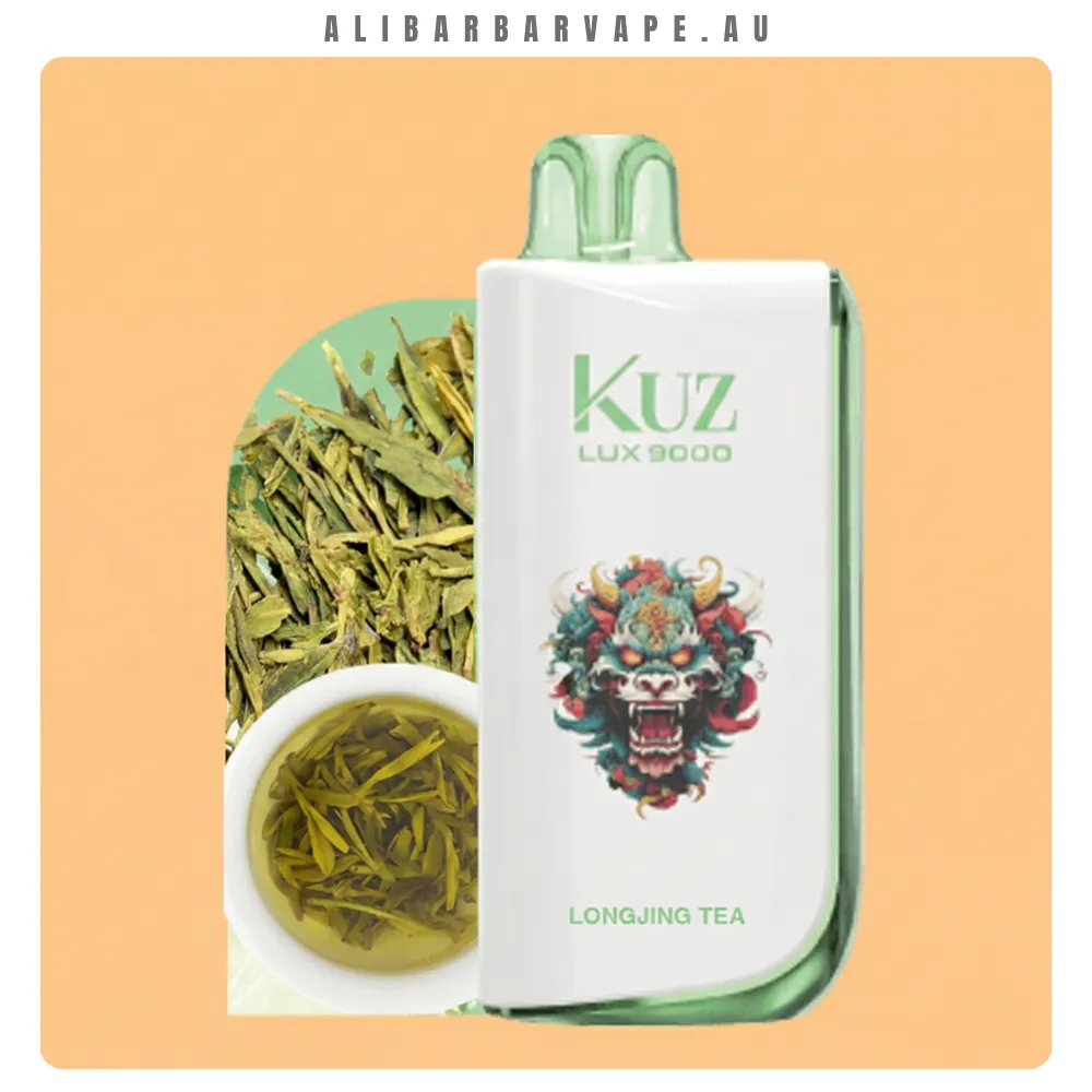 KUZ Lux 9000 Puffs Longjing Tea