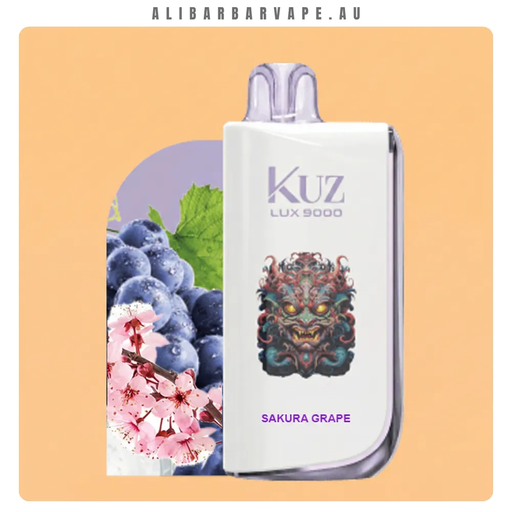 KUZ Lux 9000 Puffs Sakura Grape