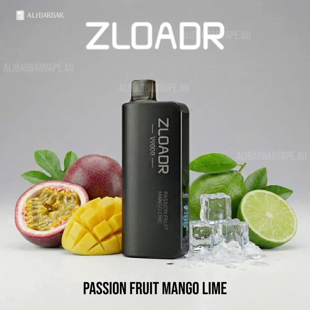 ZLOADR V9000 Puffs Passion Fruit Mango Lime