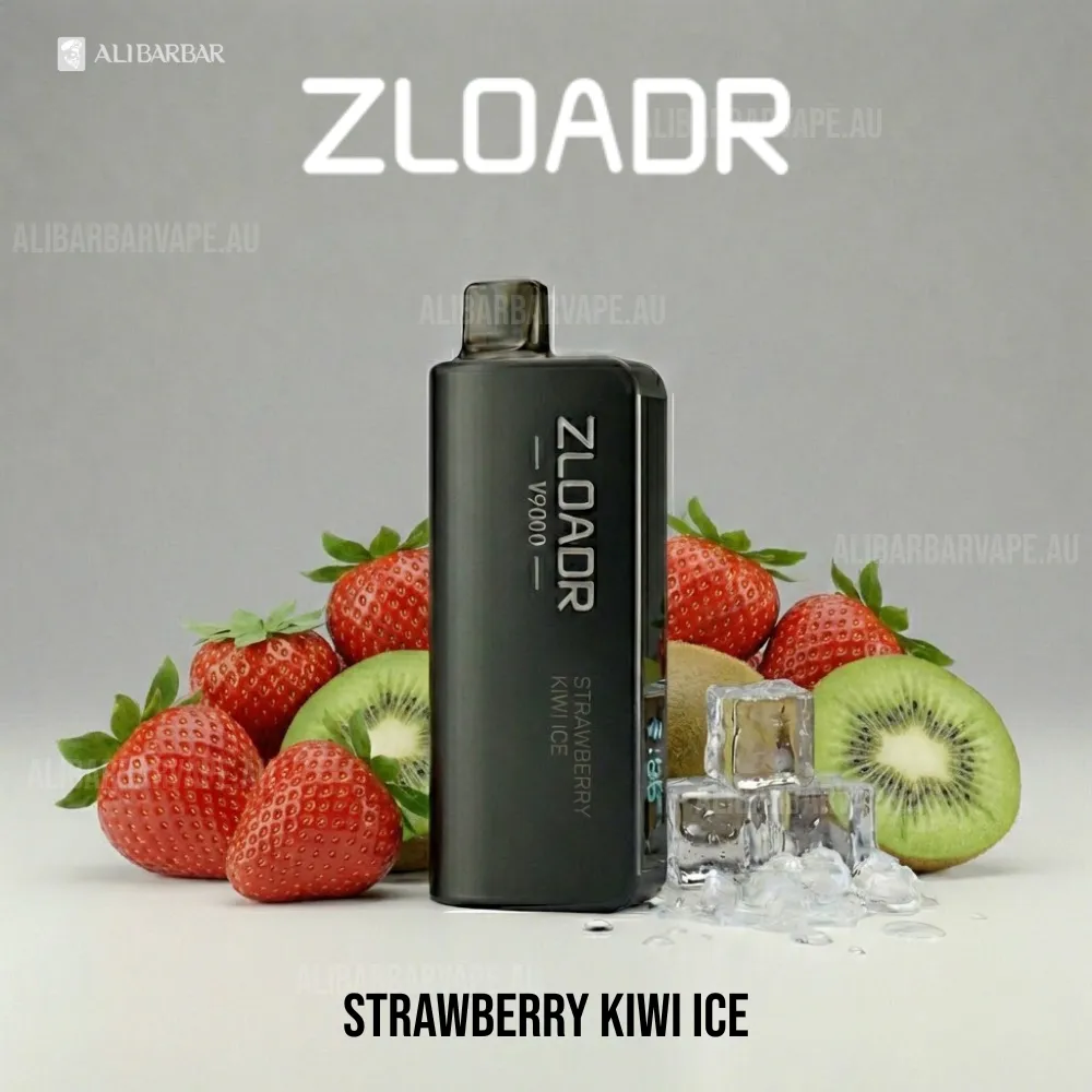 ZLOADR V9000 Puffs Strawberry Kiwi Ice