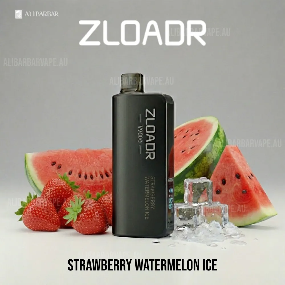 ZLOADR V9000 Puffs Strawberry Watermelon Ice